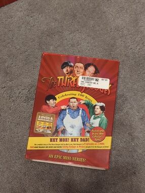 The Three Stooges DVD Box Set - Red Cover SALE   NEW